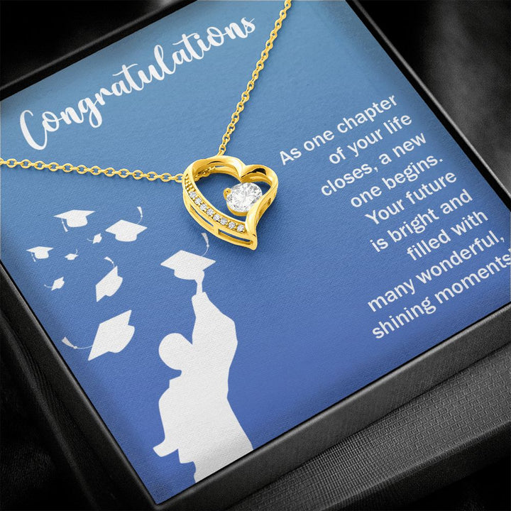 Happy Graduation | It's Time to Soar, Graduate! Your Future Awaits - Forever Love Necklace