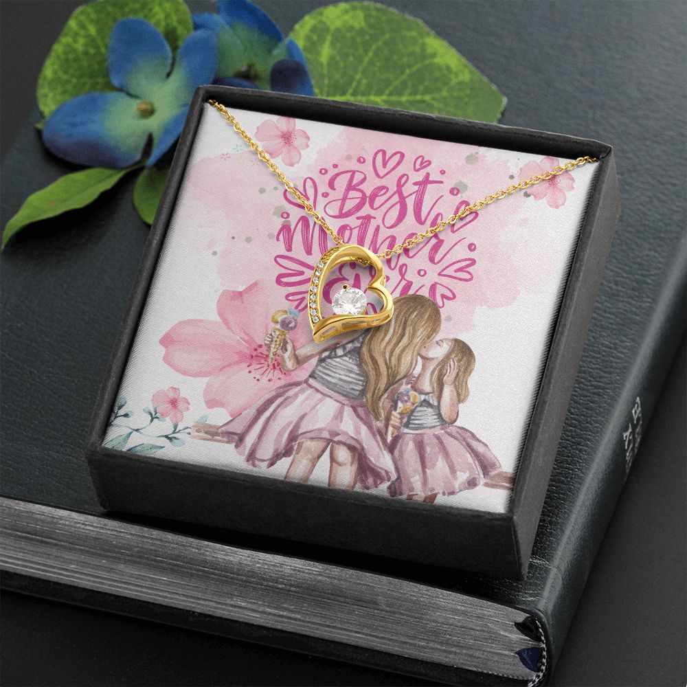 Happy Mother's Day | Best Mother Ever - Forever Love Necklace
