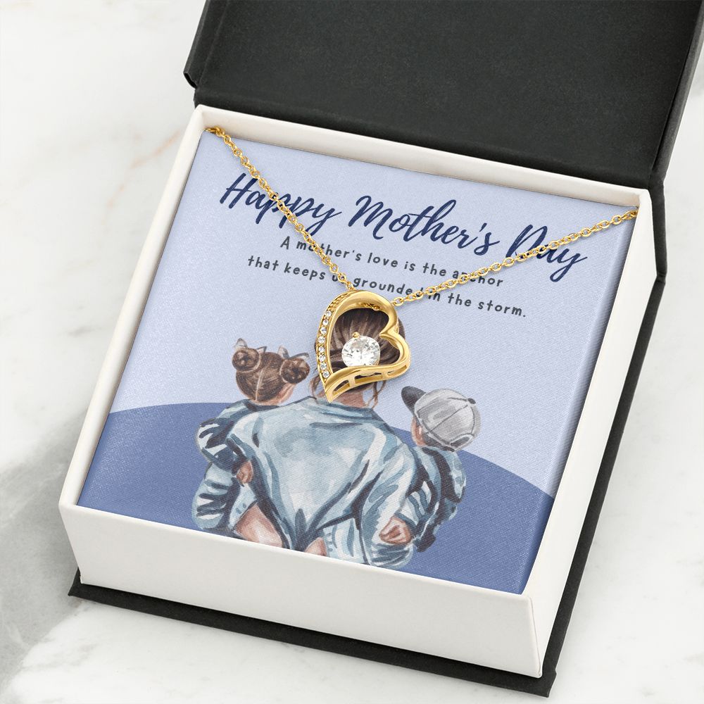 Happy Mother's Day | A Mother's love is the anchor - Forever Love Necklace
