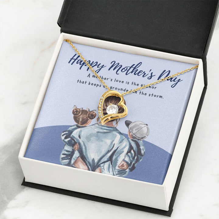 Happy Mother's Day | A Mother's love is the anchor - Forever Love Necklace