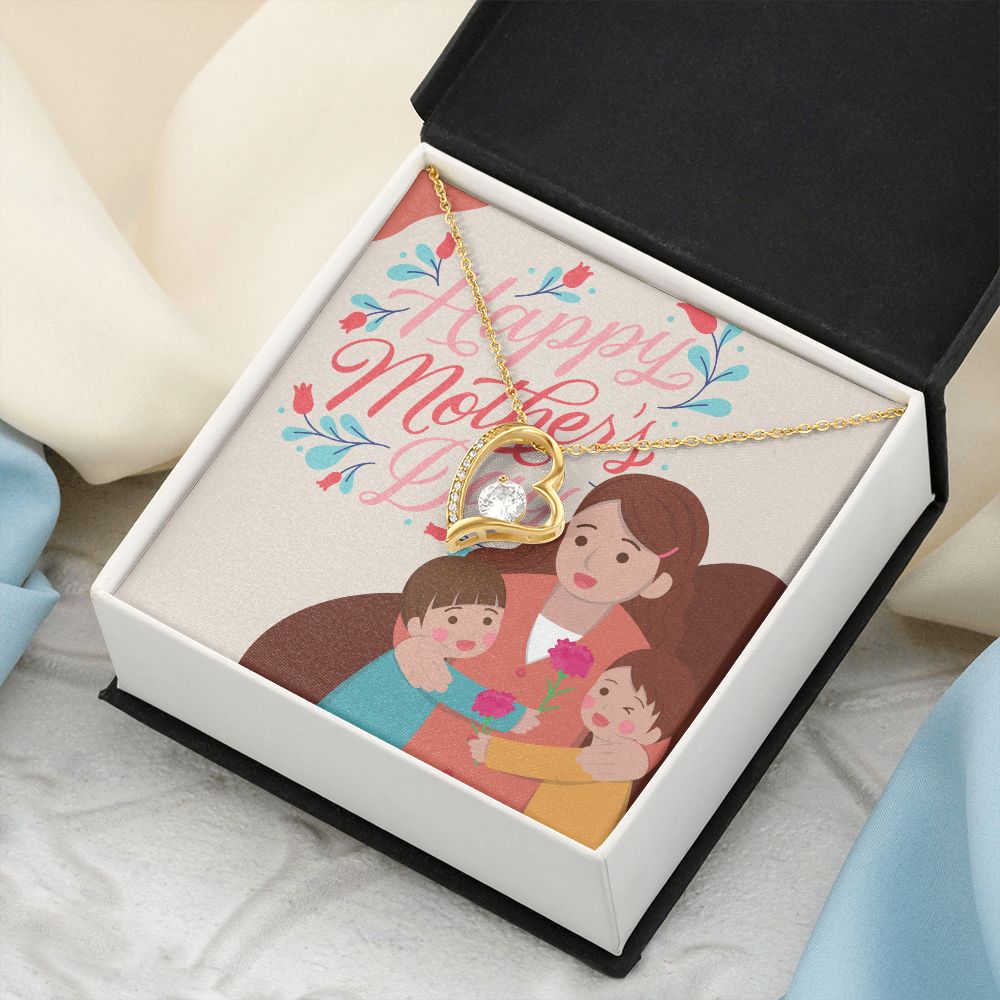 Happy Mother's Day | Honoring Your Love and Sacrifice - Forever Love Necklace
