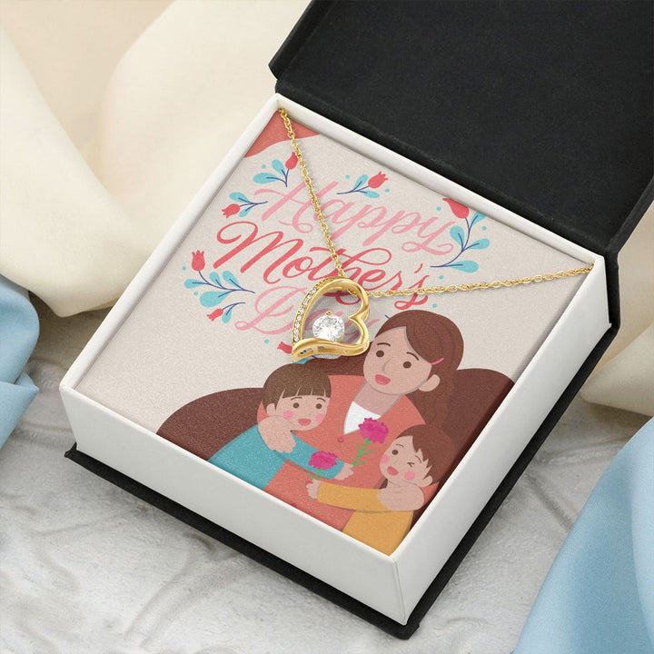 Happy Mother's Day | Honoring Your Love and Sacrifice - Forever Love Necklace