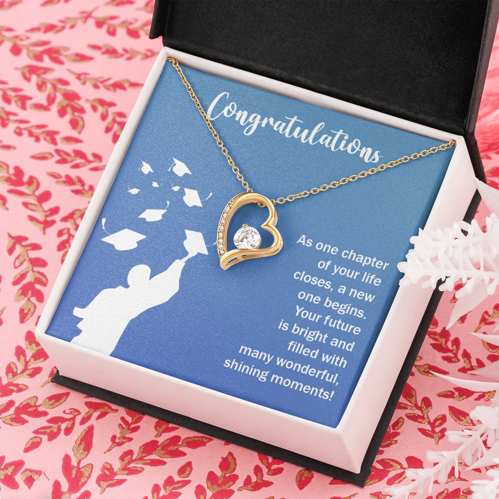 Happy Graduation | It's Time to Soar, Graduate! Your Future Awaits - Forever Love Necklace