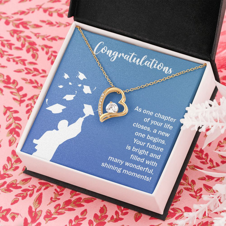 Happy Graduation | It's Time to Soar, Graduate! Your Future Awaits - Forever Love Necklace
