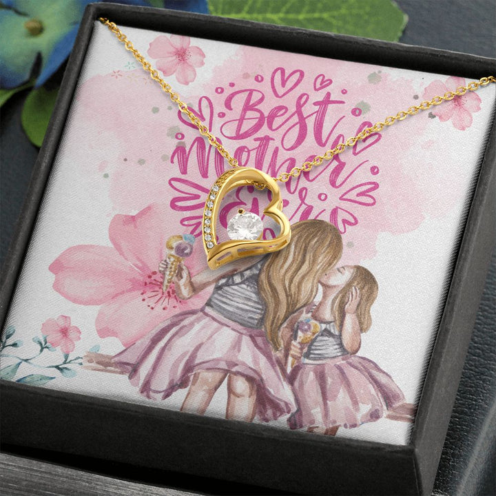 Happy Mother's Day | Best Mother Ever - Forever Love Necklace