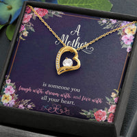 A Mother | Someone you love with all your heart - Forever Love Necklace