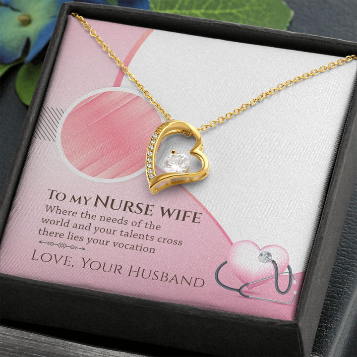 To My Wife | Love, Your Husband - Forever Love Necklace