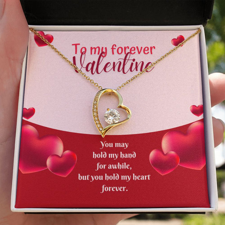 Valentine's Day | You hold my heart forever - Forever Love Necklace