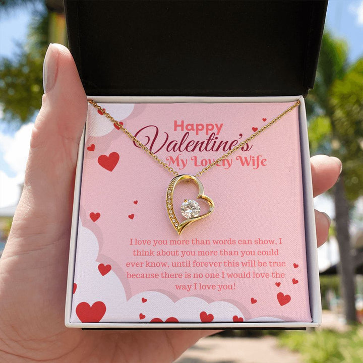 Valentine's Day | My Lovely Wife - Forever Love Necklace