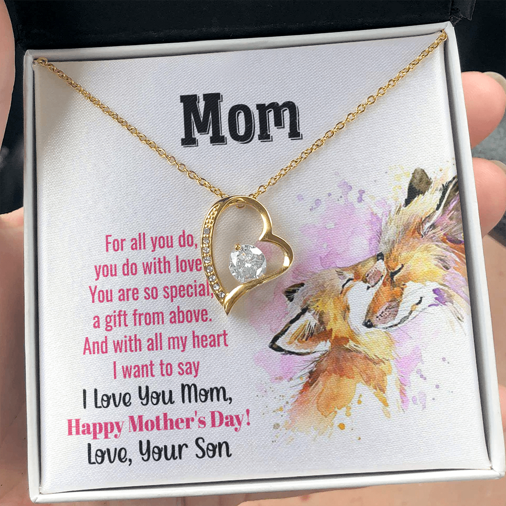 Mother's Day | Love, Your Son - Forever Love Necklace