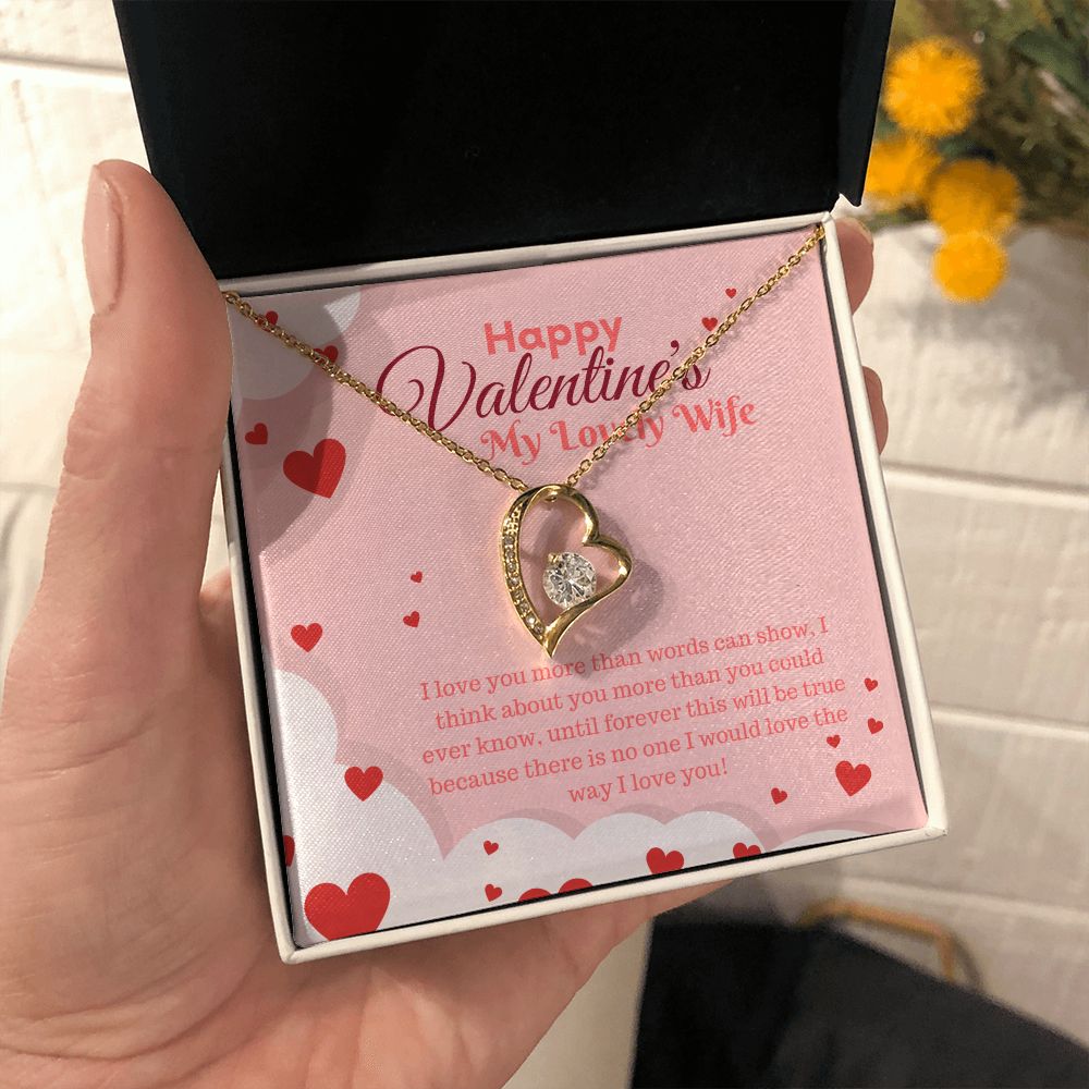 Valentine's Day | My Lovely Wife - Forever Love Necklace