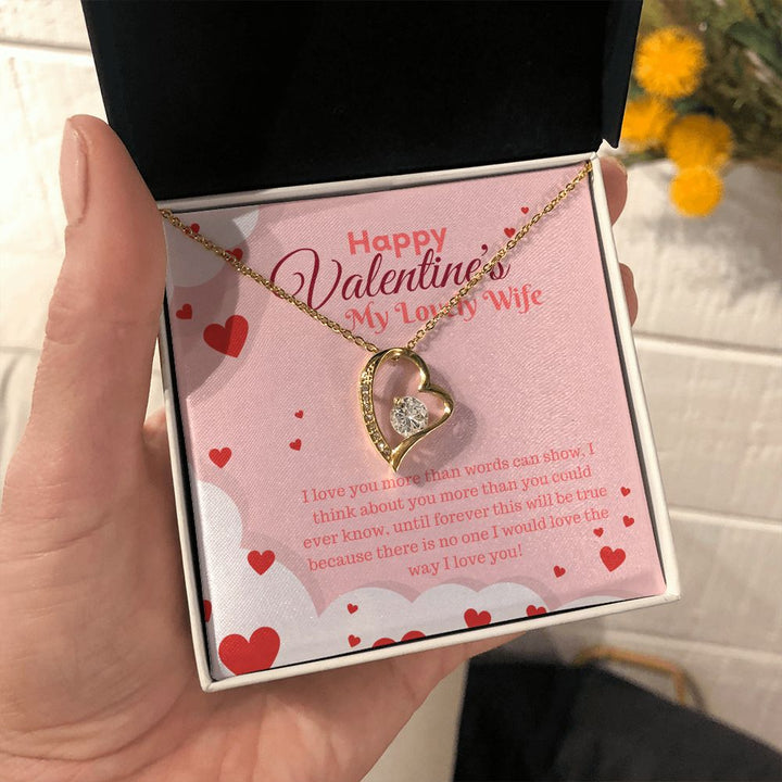 Valentine's Day | My Lovely Wife - Forever Love Necklace